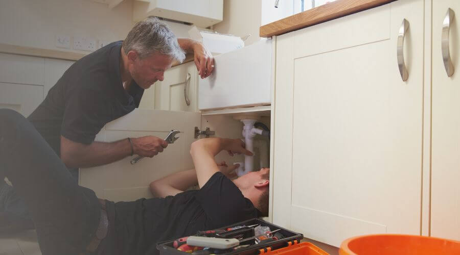Professional burst pipe repair services in Omega, OK